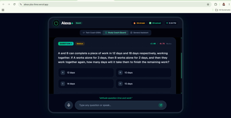 Alexa+ : AI Tech & Exam Prep Coach – screenshot 7