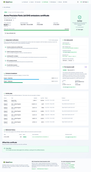 GreenTrace  – screenshot 9