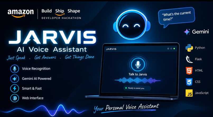 jarvis-Voice-Assistant – screenshot 1