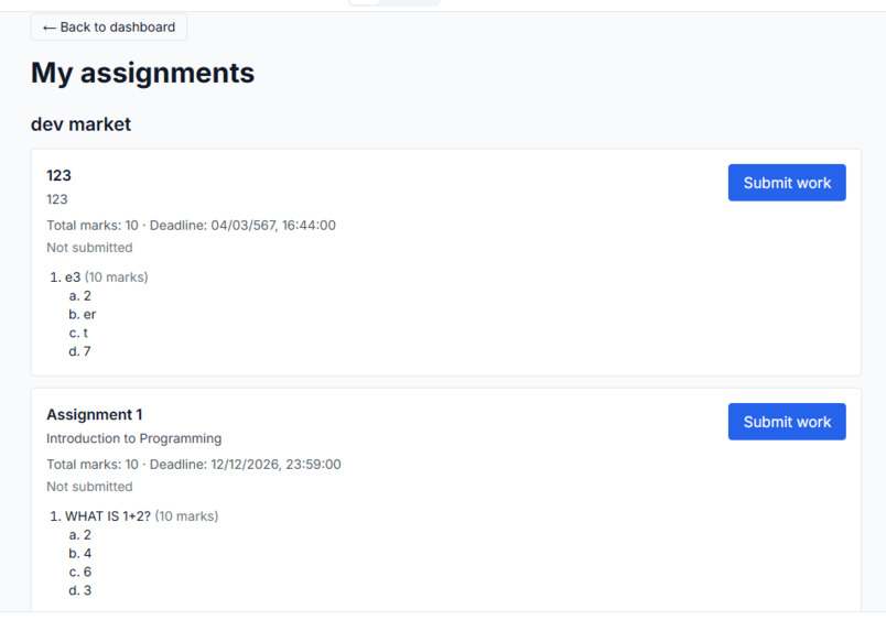 GradeLens – screenshot 2