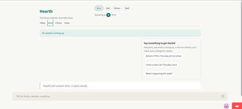 Hearth – screenshot 2