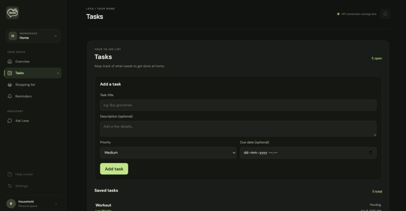Lexa - Your AI Household Assistant – screenshot 3