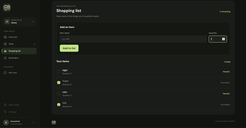 Lexa - Your AI Household Assistant – screenshot 5