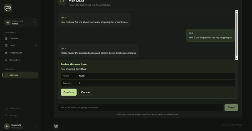 Lexa - Your AI Household Assistant – screenshot 8