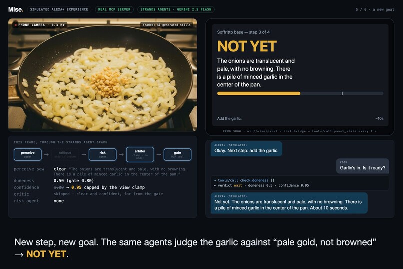 MISE — an Alexa+ cooking coach that won't guess – screenshot 6