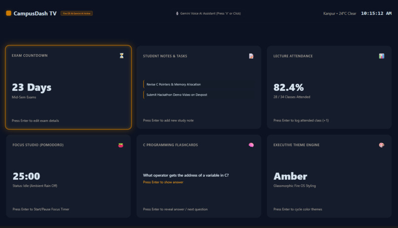 Campus Dash TV – screenshot 1