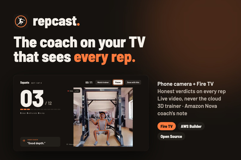 RepCast – screenshot 1