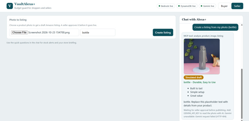 VaultAlexaplus – screenshot 4