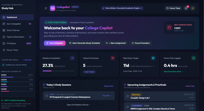 College Bot – screenshot 1