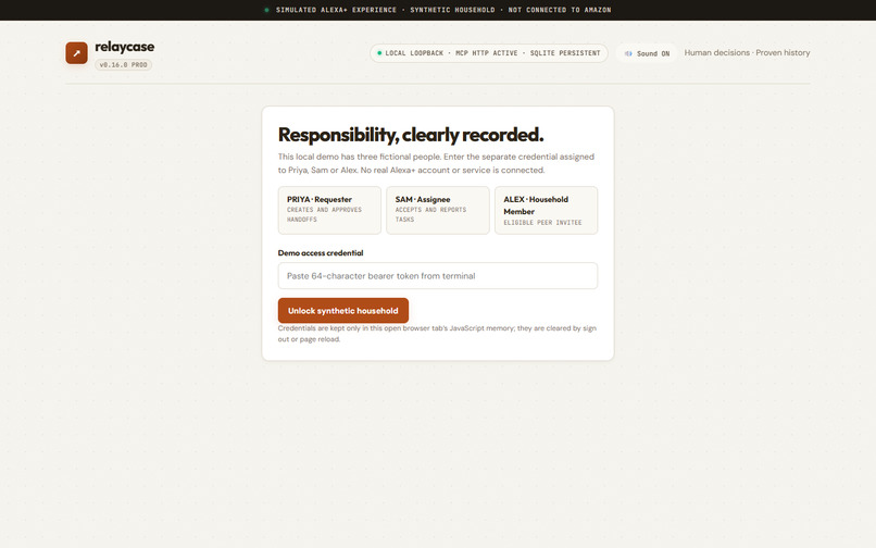RelayCase – screenshot 2