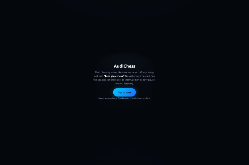 AudiChess – screenshot 1