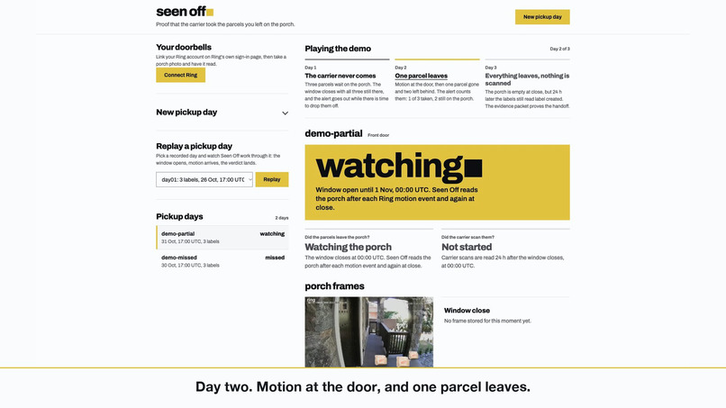 Seen Off – screenshot 3