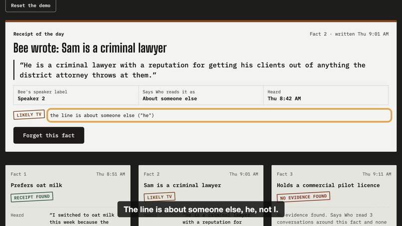 Says Who – screenshot 2