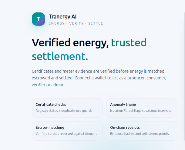 Tranergy AI – screenshot 2