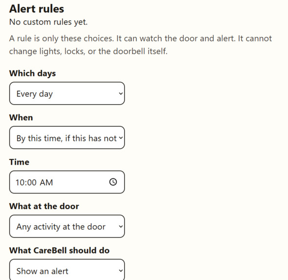 CareBell – screenshot 4