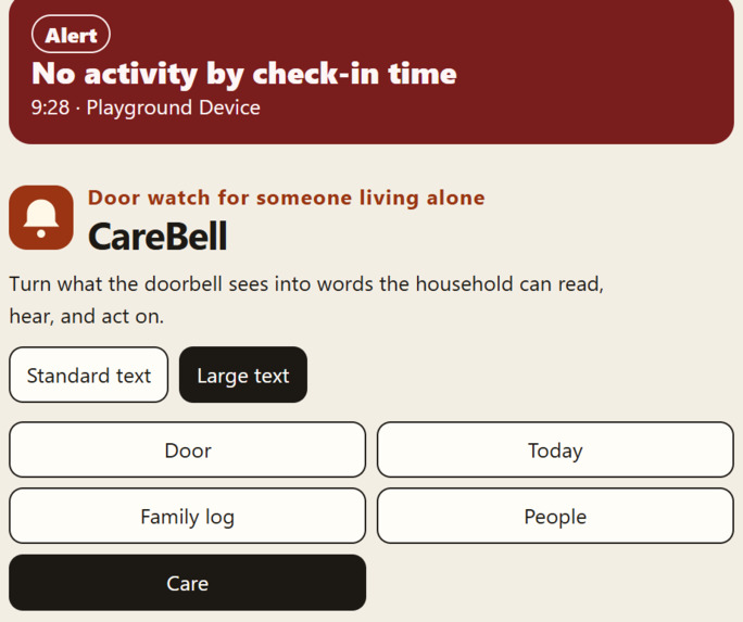CareBell – screenshot 3