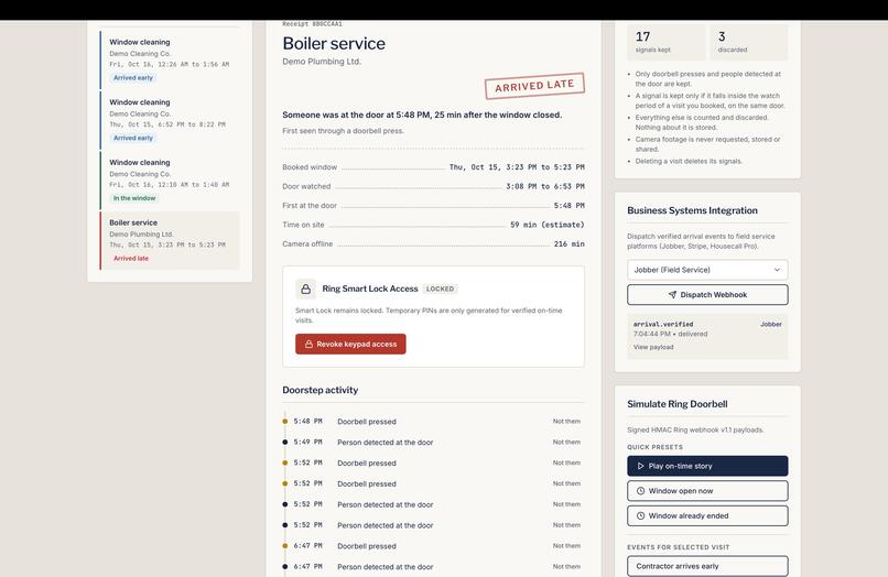 Doorstep Receipts – screenshot 2