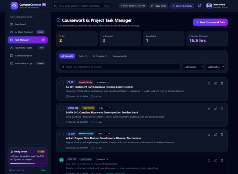 CampusConnect AI: Alexa+ Campus Assistant – screenshot 5