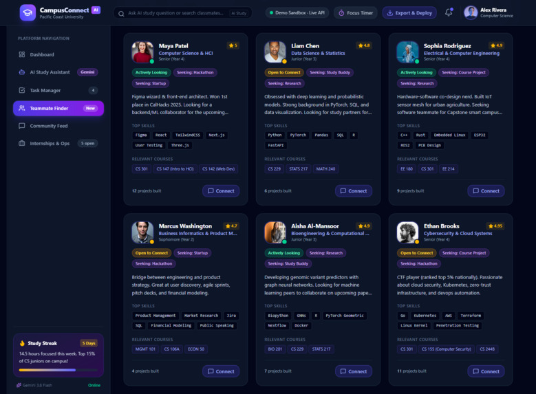 CampusConnect AI: Alexa+ Campus Assistant – screenshot 6