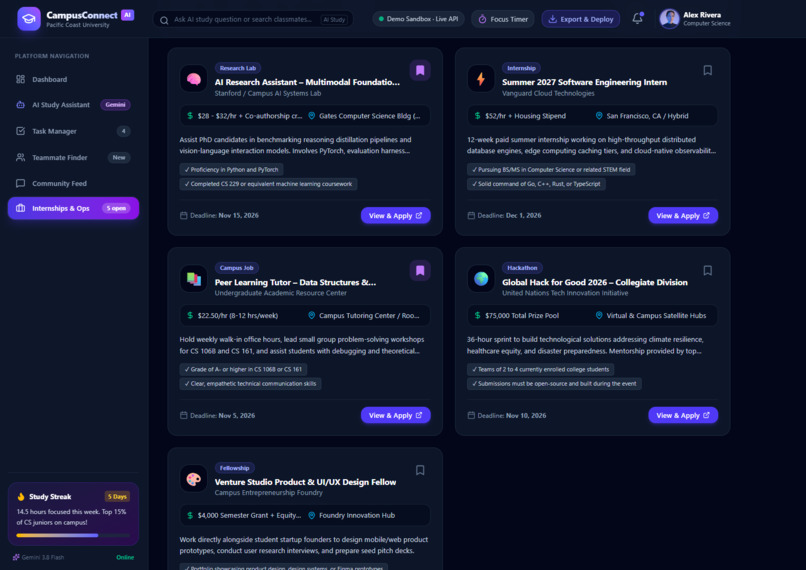 CampusConnect AI: Alexa+ Campus Assistant – screenshot 7