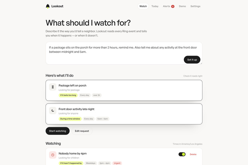 Lookout – screenshot 2