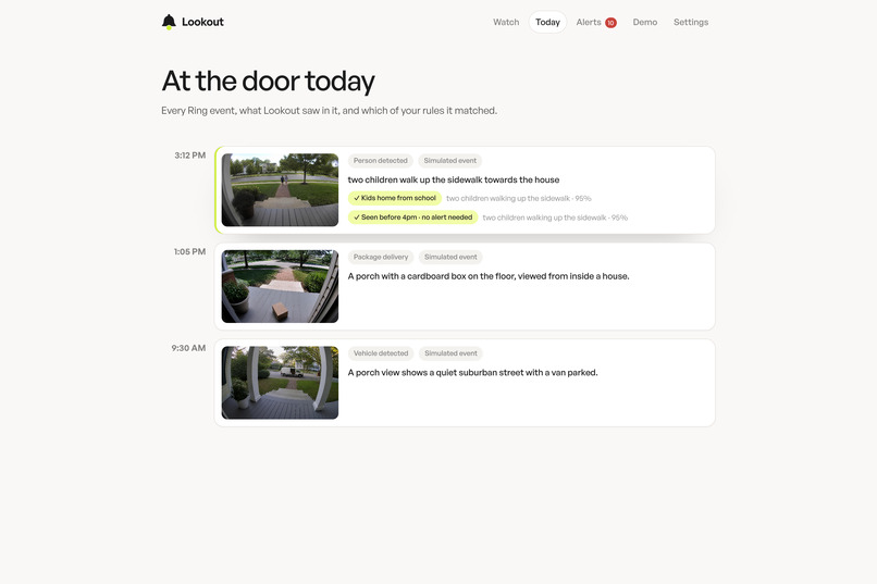 Lookout – screenshot 3