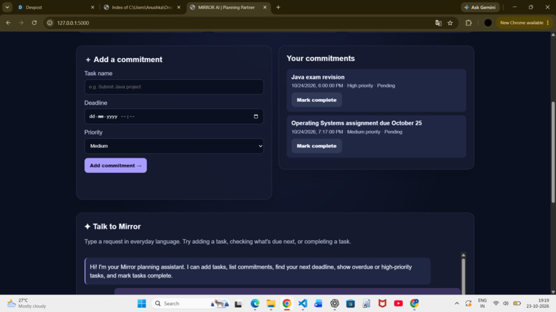 MIRROR AI – screenshot 4
