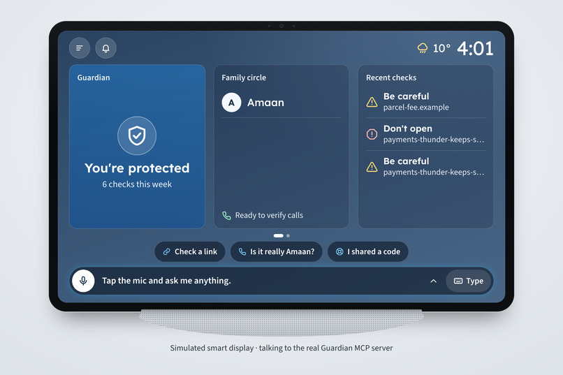 Guardian: scam protection for Alexa+ – screenshot 4
