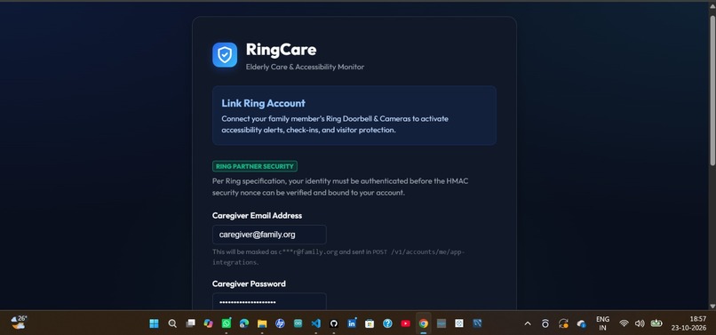 RingCare: Smart Caregiving & Accessibility with Ring – screenshot 5