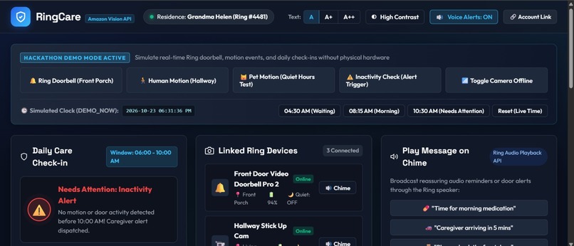 RingCare: Smart Caregiving & Accessibility with Ring – screenshot 2