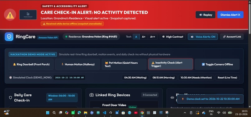 RingCare: Smart Caregiving & Accessibility with Ring – screenshot 9