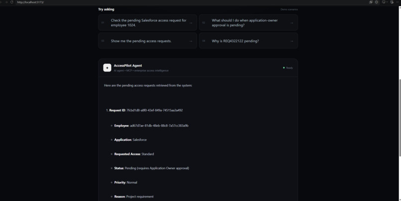 AccessPilot – screenshot 2