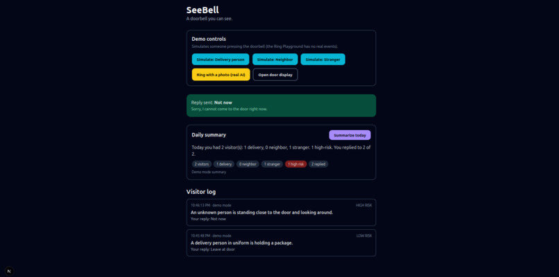 SeeBell – screenshot 4
