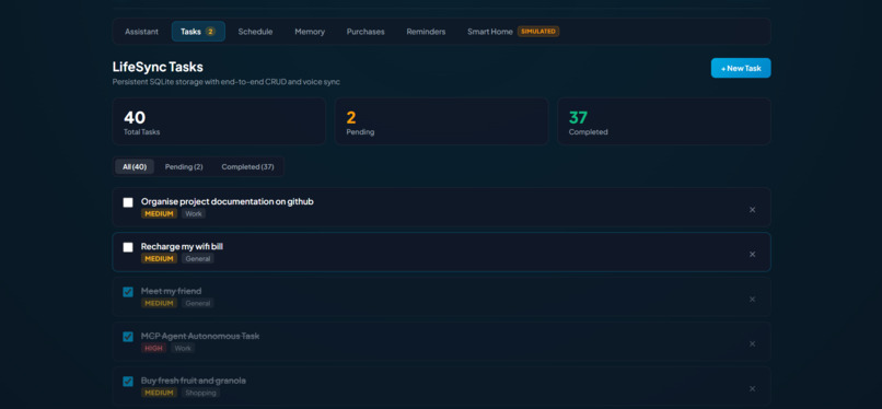 EchoMind AI-LifeSync Intelligence – screenshot 3