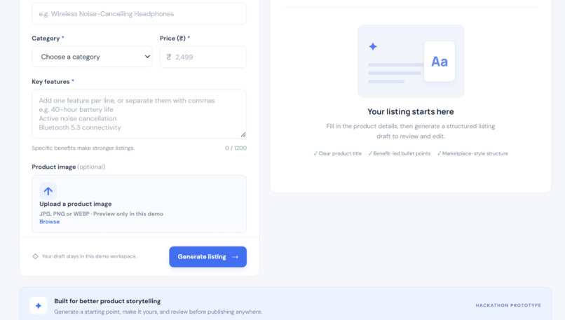 LISTGENIUS AI – screenshot 2