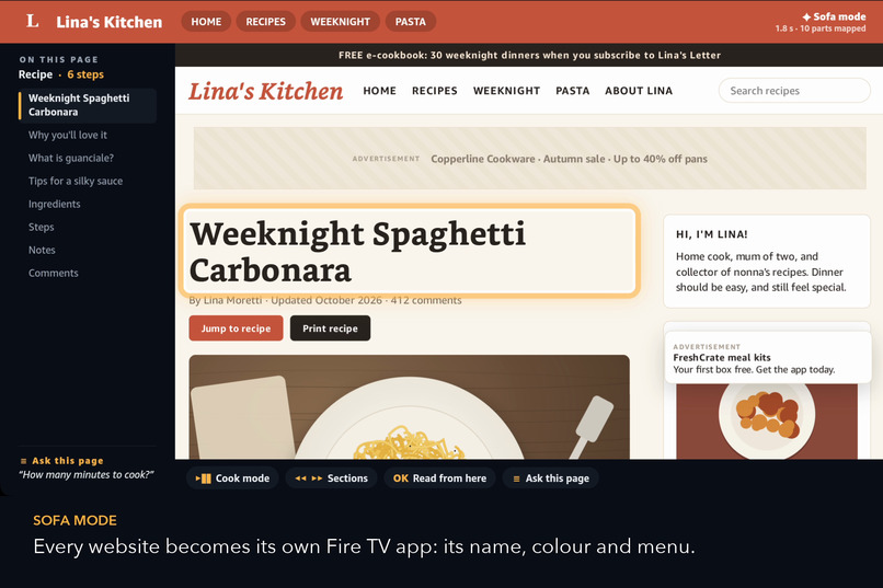 Sofa Surf — surf the web from your sofa – screenshot 9
