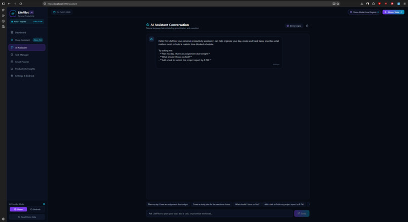 LifePilot-AI – screenshot 1