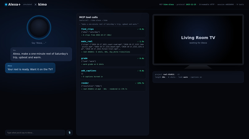 kimo-alexa – screenshot 1