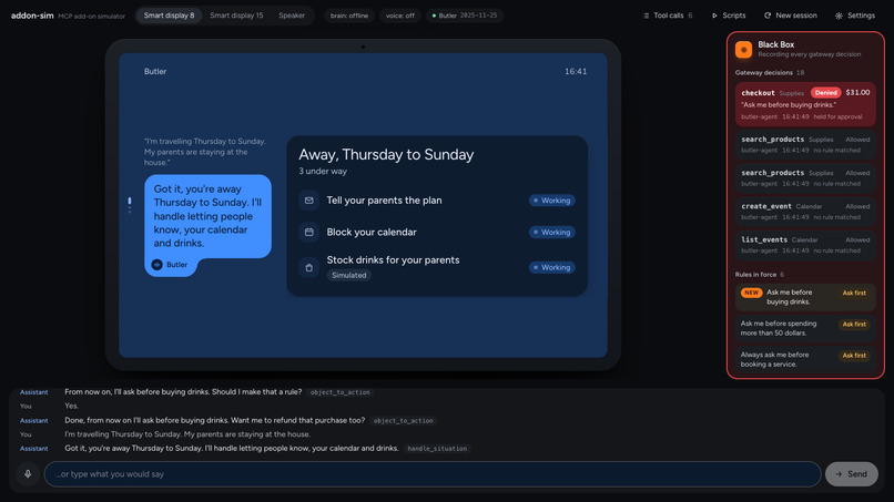Butler – screenshot 1