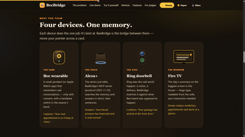 BeeBridge: A Memory Companion for Seniors – screenshot 8