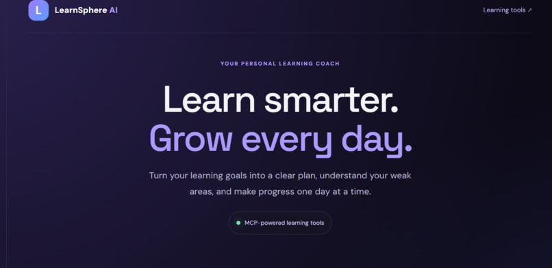 LearnSphere AI — Your Personal AI Learning Coach – screenshot 2