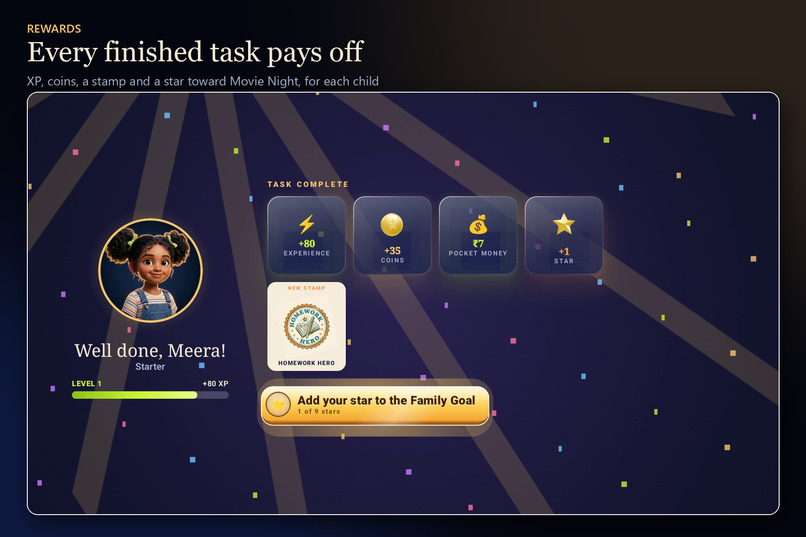 Project Rosetta - A Fire TV app that levels up the family. – screenshot 2
