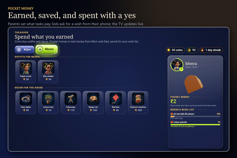 Project Rosetta - A Fire TV app that levels up the family. – screenshot 3