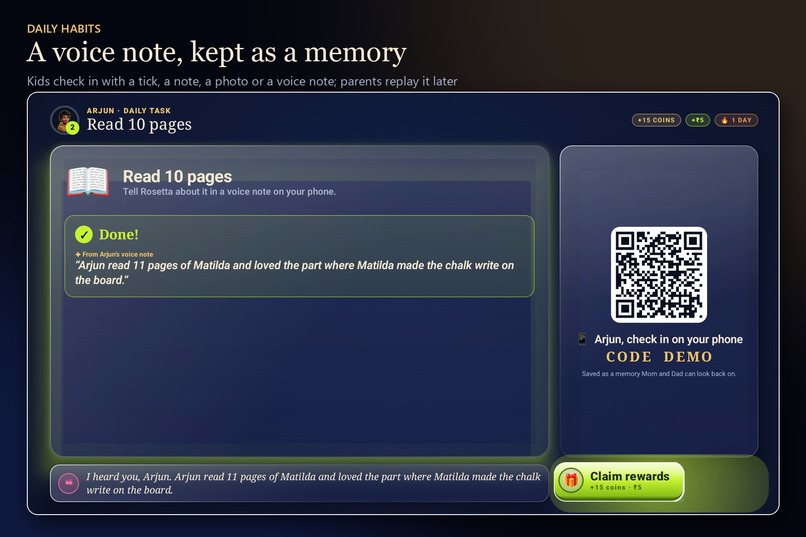 Project Rosetta - A Fire TV app that levels up the family. – screenshot 4
