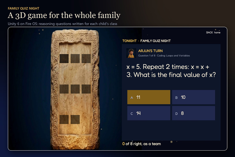 Project Rosetta - A Fire TV app that levels up the family. – screenshot 6