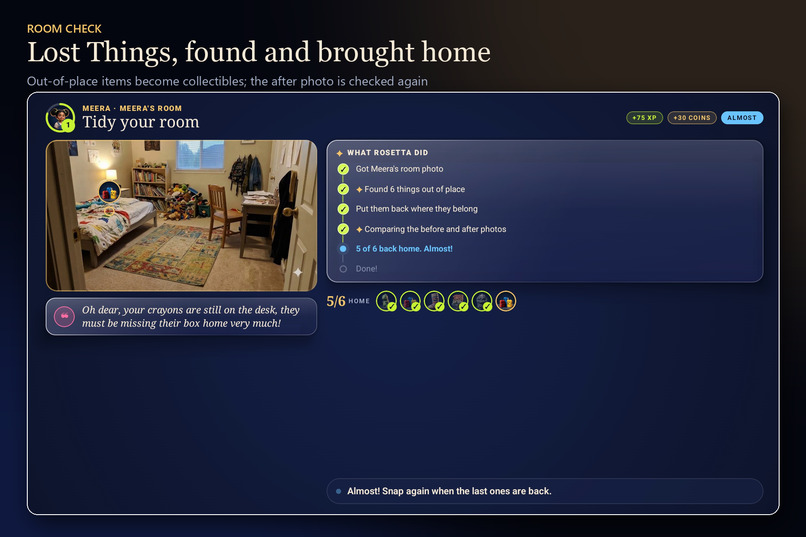Project Rosetta - A Fire TV app that levels up the family. – screenshot 13
