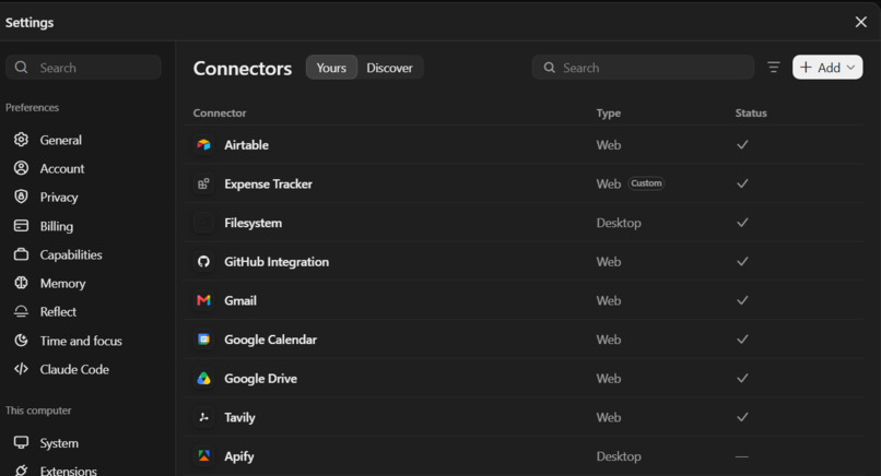 Expense Tracker MCP Server – screenshot 3