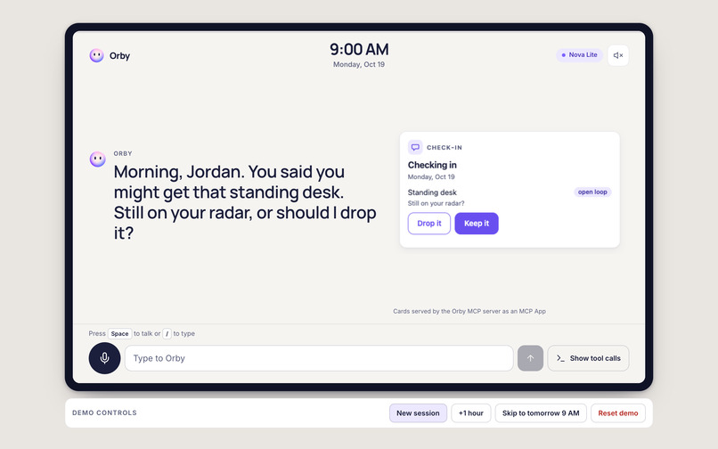 Orby for Alexa+ – screenshot 1