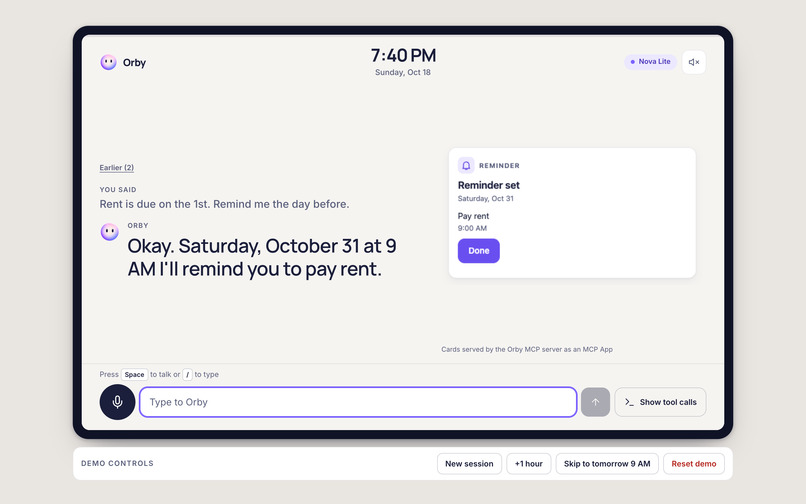 Orby for Alexa+ – screenshot 2