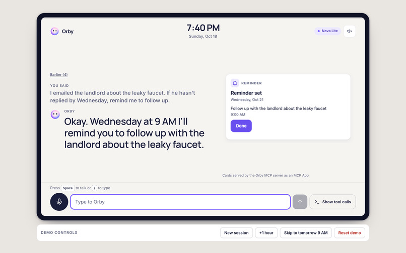 Orby for Alexa+ – screenshot 5